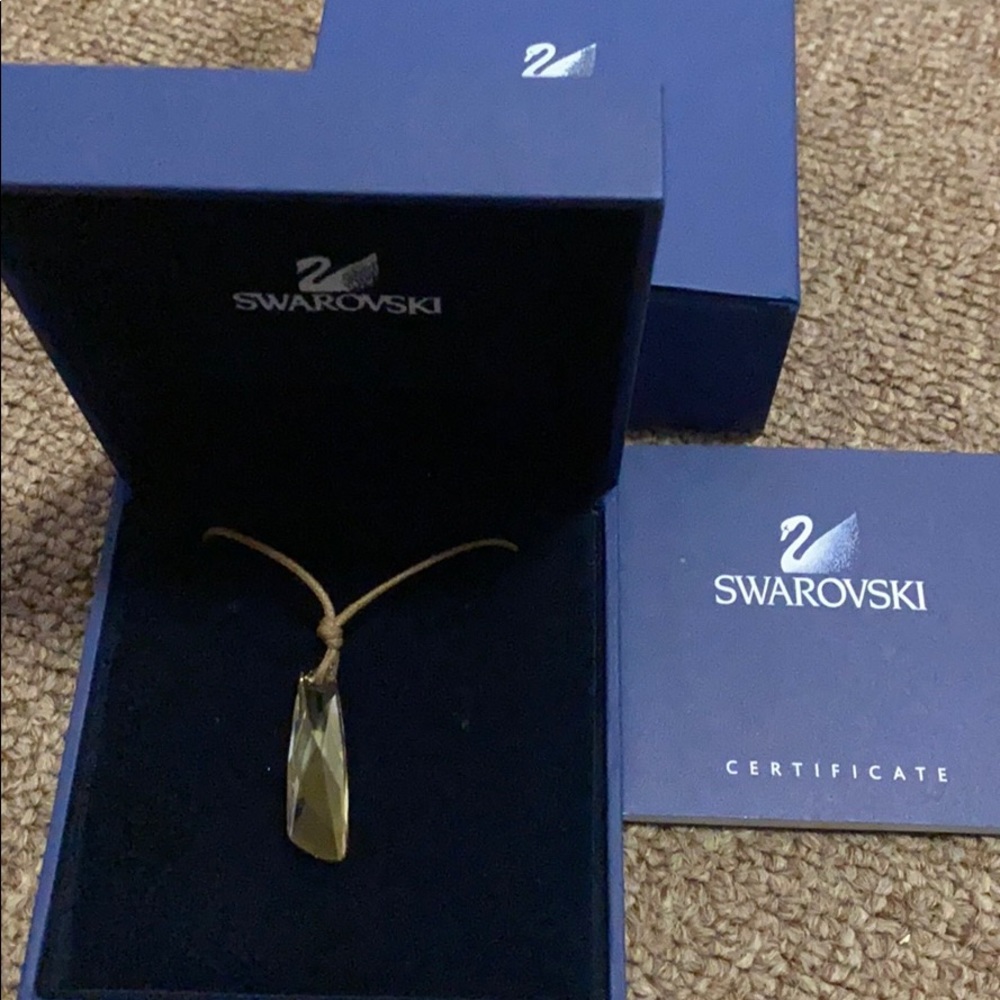 New in Box Swarovski Crystal Pendant